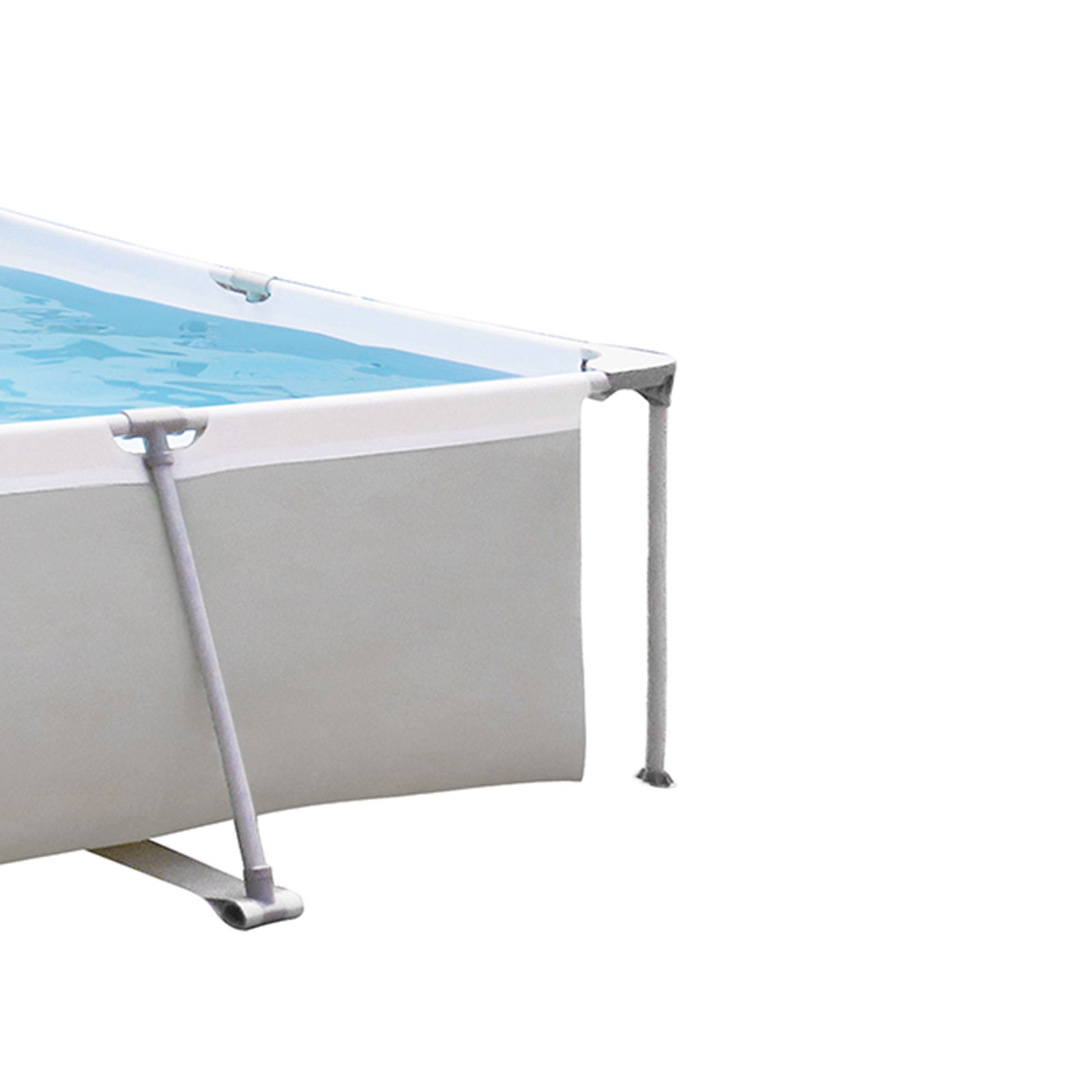 JLeisure Above Ground Steel Frame Swimming Pool, 10 x 6.5 Ft (For Parts) - VMInnovations