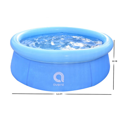 JLeisure 5.5 Ft x 20" Prompt Set Inflatable Outdoor Swimming Pool (Open Box) - VMInnovations