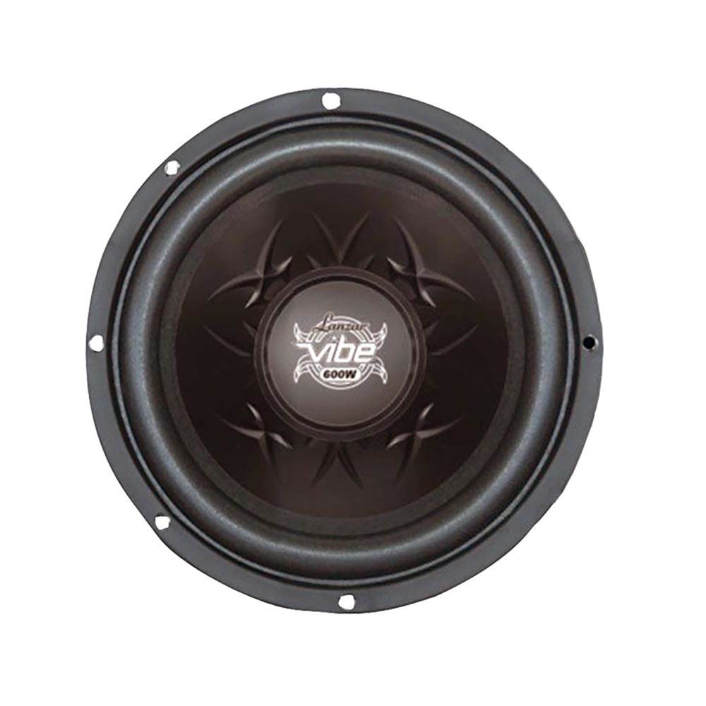 Lanzar Vibe VW64 6.5 Inch 600 Watt 4 Ohm Single Voice Coil Car Subwoofer (Pair)