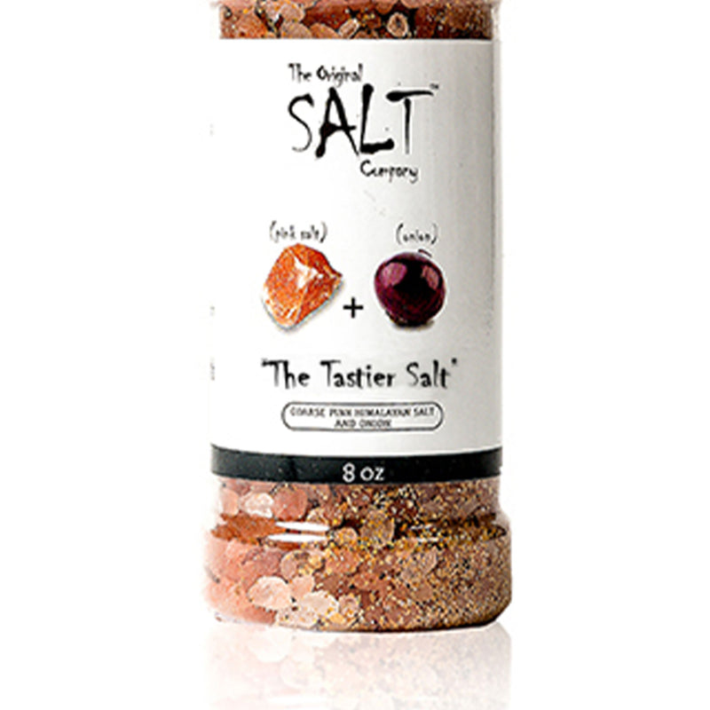 The Original Salt Company 8 Oz Pink Himalayan Salt & Onion Grinder Spice Blend