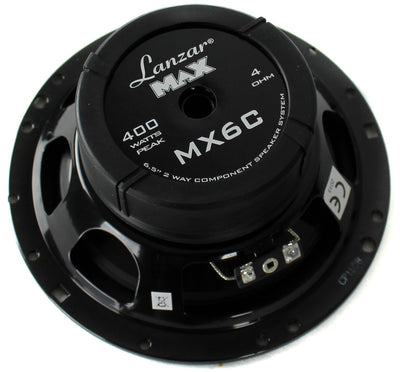 NEW LANZAR MX6C 6.5" 200W 2-Way Component Car Audio Speakers Stereo PAIR