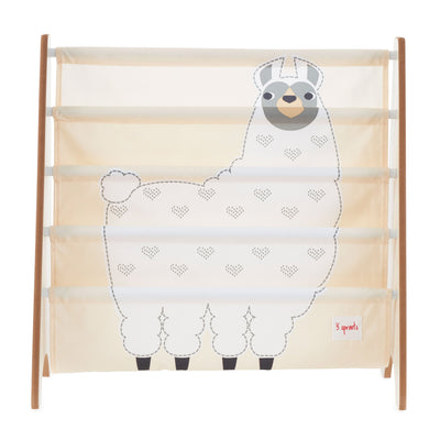 3 Sprouts URKLLM Kids Storage Organizer Baby Room Bookcase Furniture, Llama - VMInnovations