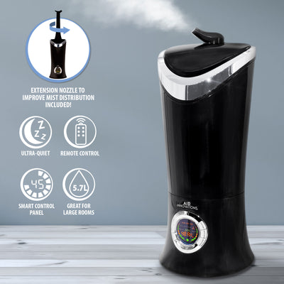 Air Innovations Ultrasonic Cool Mist Aromatherapy Humidifier, Black (For Parts) - VMInnovations