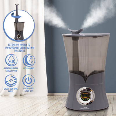 Air Innovations Ultrasonic Cool Mist Aromatherapy Digital Humidifier (Damaged) - VMInnovations