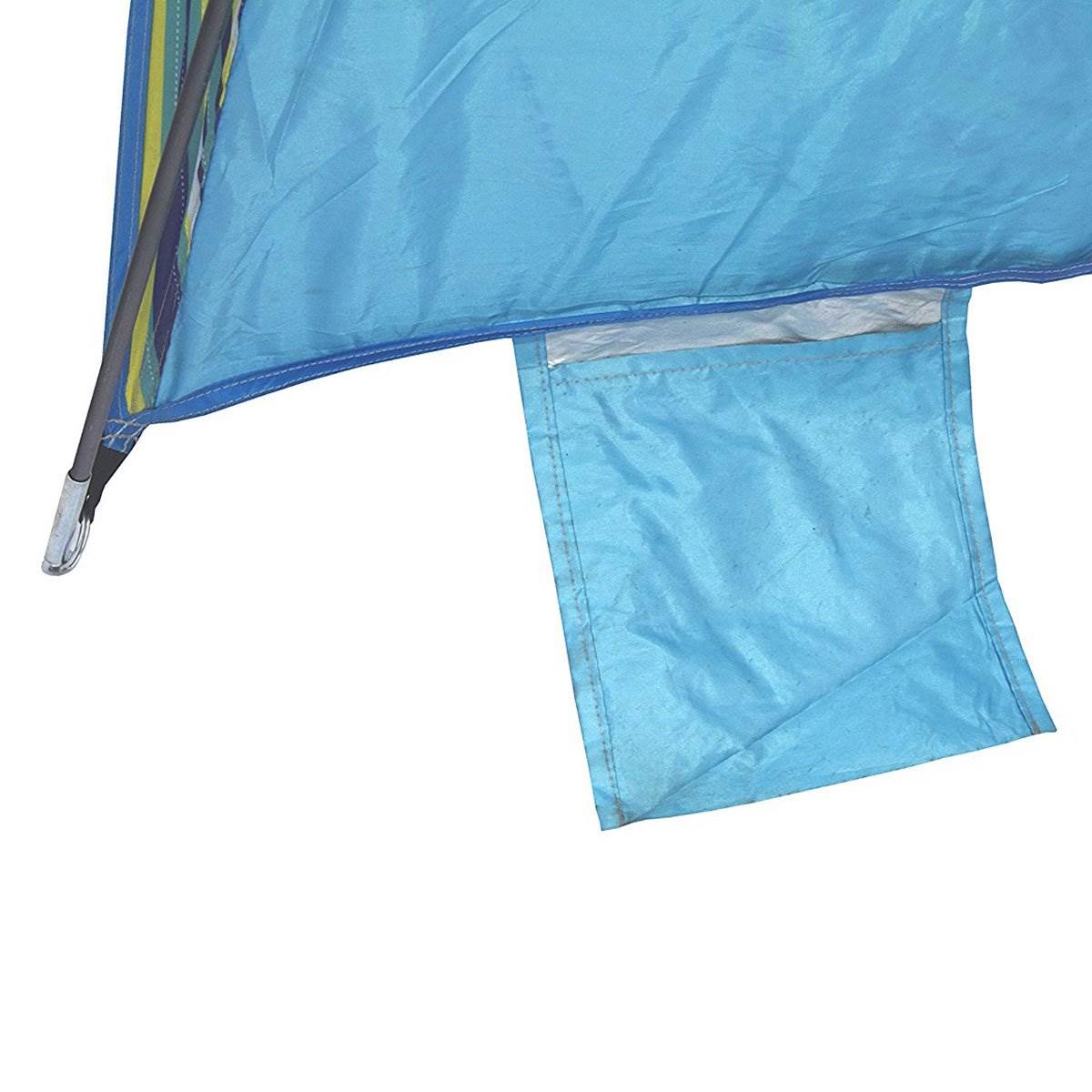 Texsport Calypso Cabana 2 Person Popup Canopy Shade Shelter Beach Tent, Blue