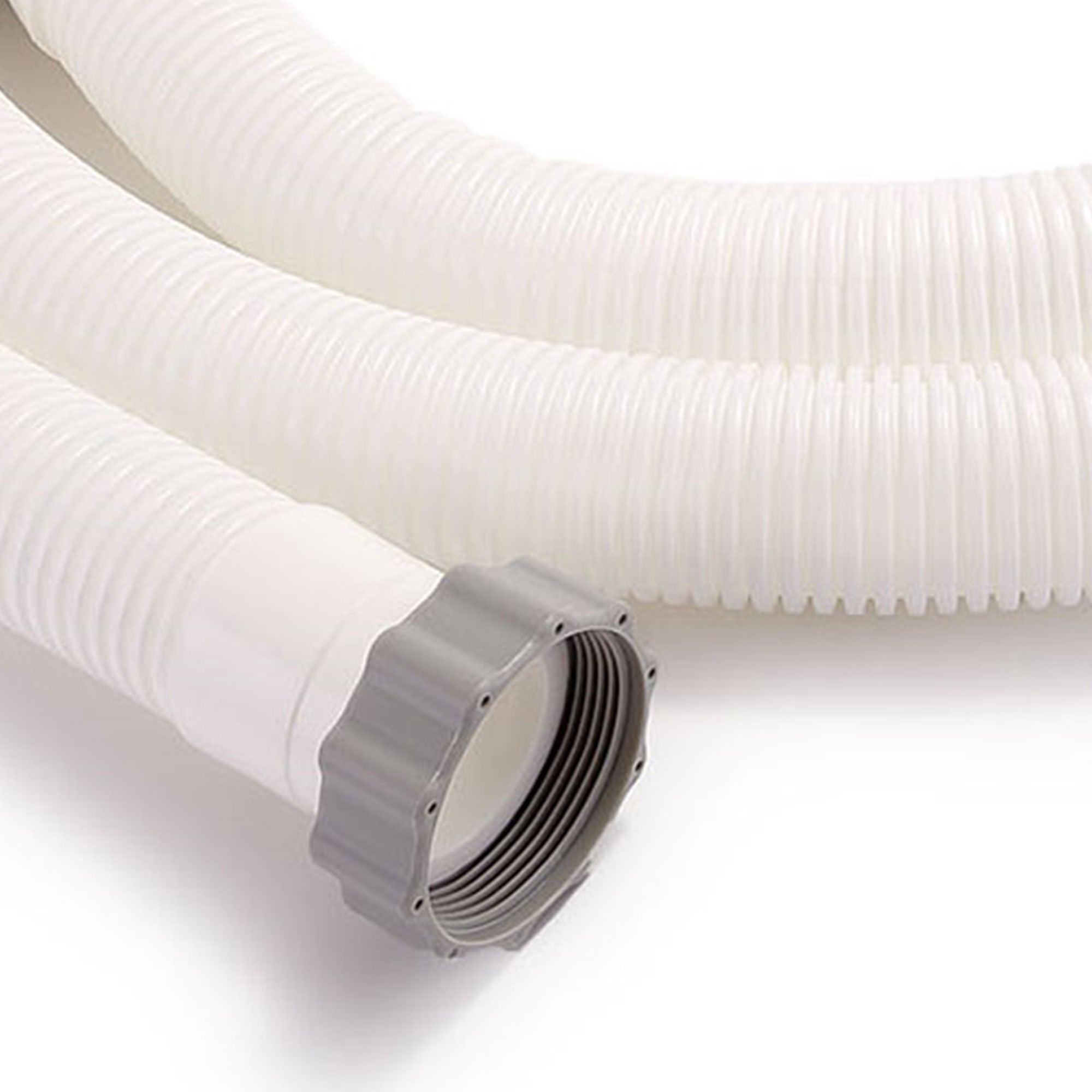 Intex 1.5" x 9.8' Replacement Pool Pump Hose Accessory with Nuts (Open Box) - VMInnovations
