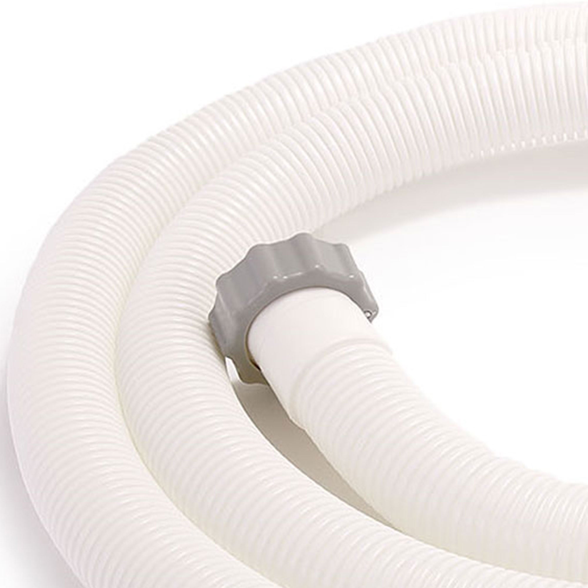 Intex 1.5" x 9.8' Replacement Pool Pump Hose Accessory with Nuts (Open Box) - VMInnovations