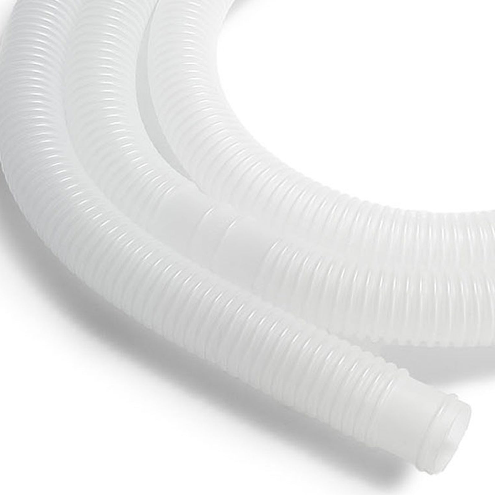 Intex 26002 1.25 Inch x 9.8 Foot Replacement PVC Pool Pump Hose Accessory, White - VMInnovations
