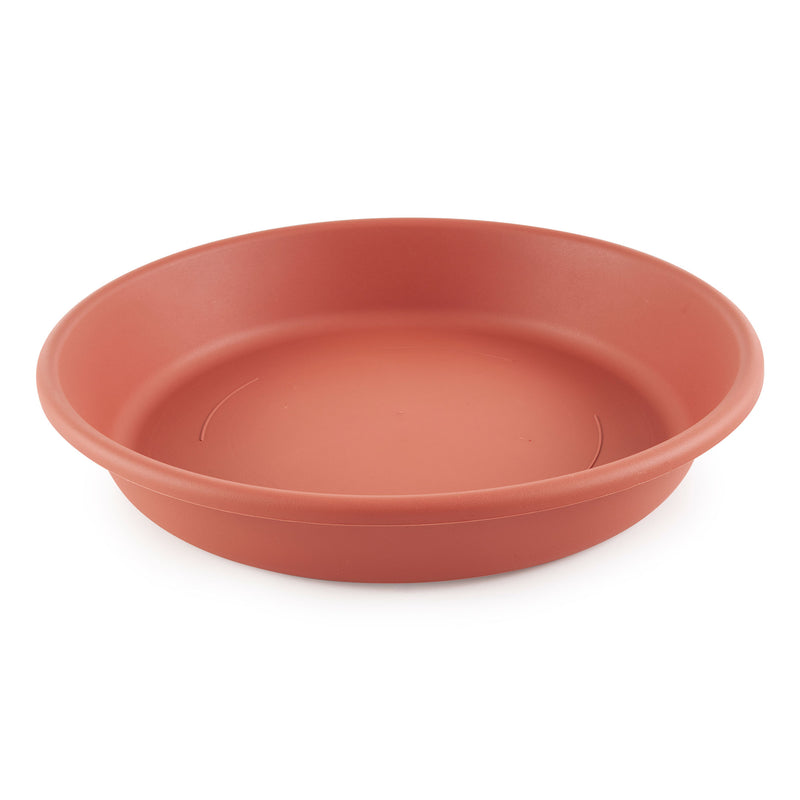 HC Companies Classic 17.63 Inch Tray Saucer for 20 Inch Planters, Terracotta