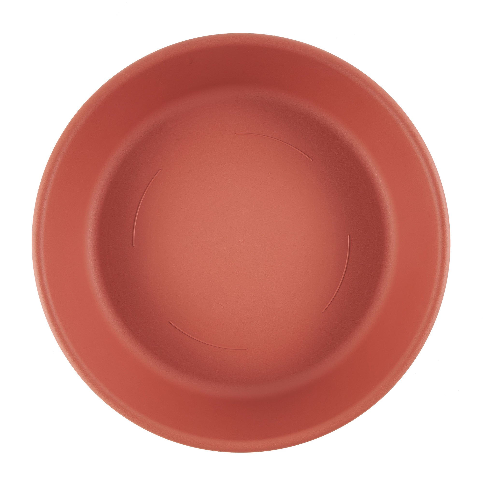 HC Companies Classic Plastic 20" Round Plant Pot Tray Saucer, Clay Brown (Used) - VMInnovations