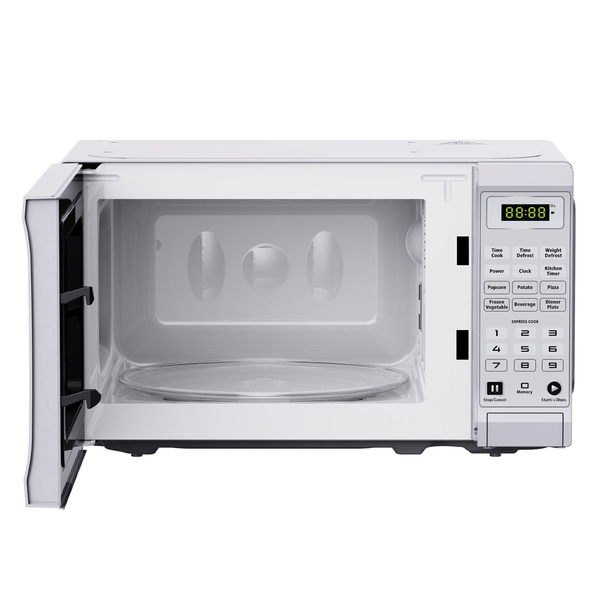 West Bend 0.7 Cu. Ft. 700W Compact Kitchen Countertop Microwave Oven (Used) - VMInnovations