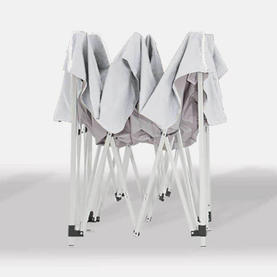 Z-Shade 10 x 10 Foot Push Button Angled Leg Instant Shade Canopy Tent, White