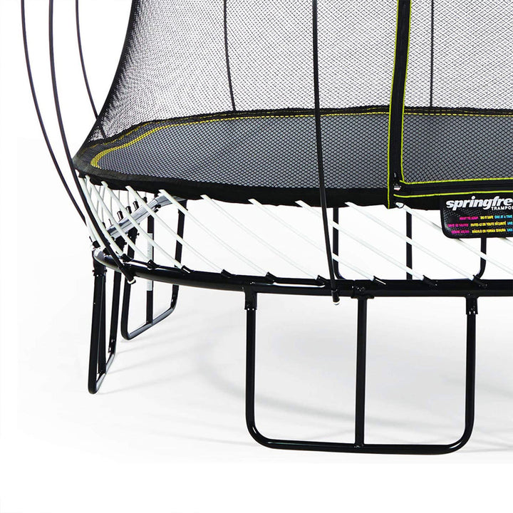 Springfree Trampoline Kids Outdoor Medium Oval 8 x 11' Trampoline with Enclosure - VMInnovations