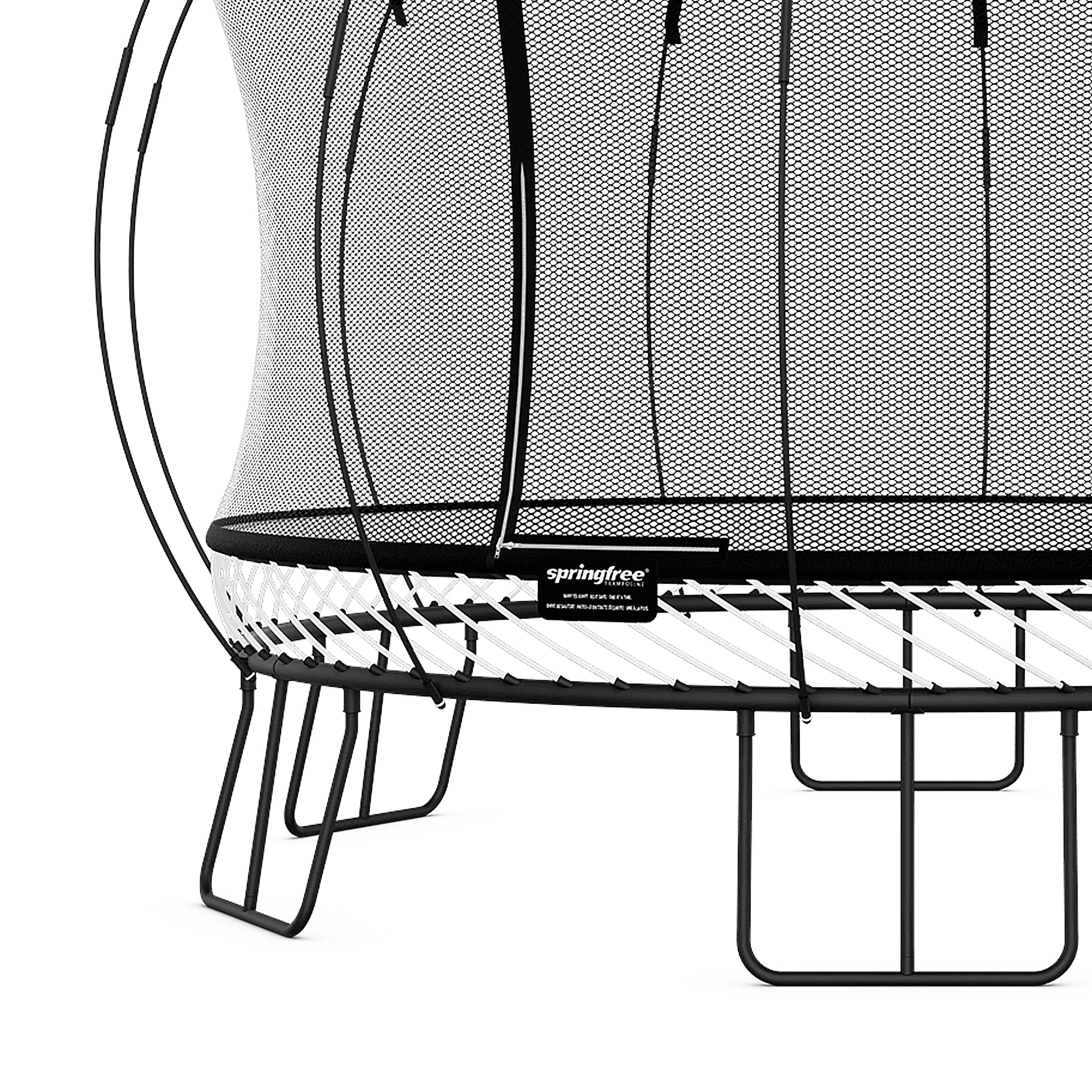 Springfree Trampoline Kids Outdoor Large Oval 8 x 13' Trampoline with Enclosure - VMInnovations