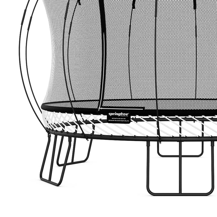 Springfree Trampoline Kids Large Oval 8 x 13 Ft Trampoline w/ Enclosure (Used)