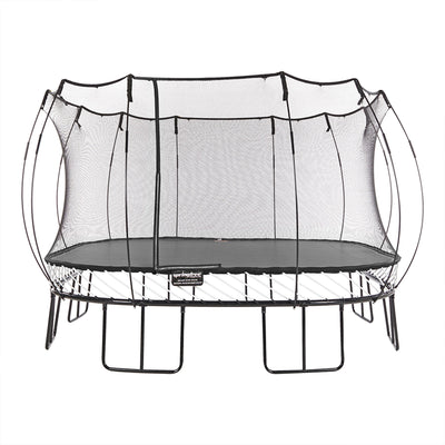 Springfree Trampoline Kids Jumbo Square 13 Foot Trampoline w/ Enclosure (Used)