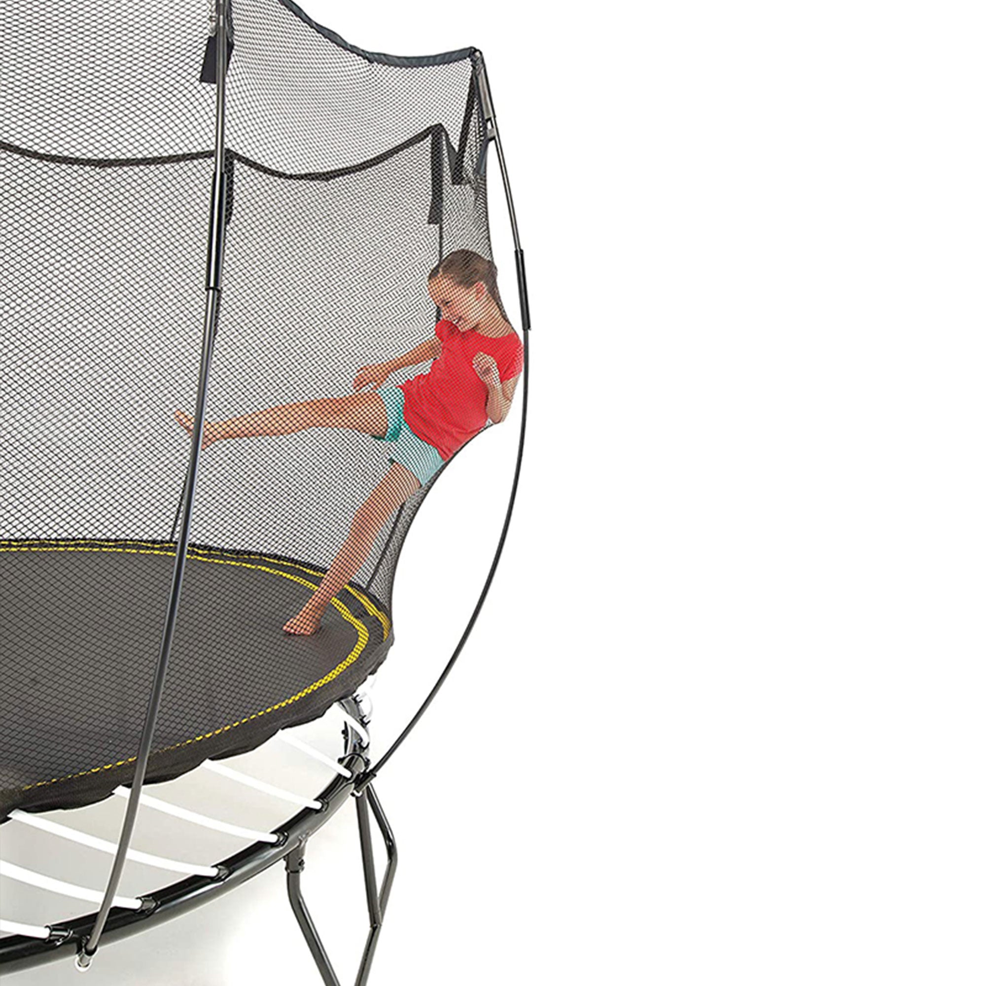 Springfree Trampoline Kids Jumbo Square 13 Foot Trampoline w/ Enclosure (Used) - VMInnovations