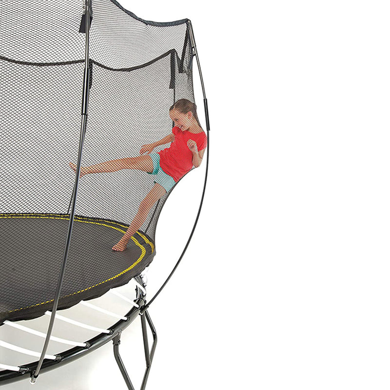 Springfree Trampoline Kids Outdoor Jumbo Square 13 Ft Trampoline with Enclosure