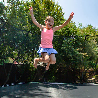 Springfree Trampoline Kids Jumbo Square 13 Foot Trampoline w/ Enclosure (Used) - VMInnovations