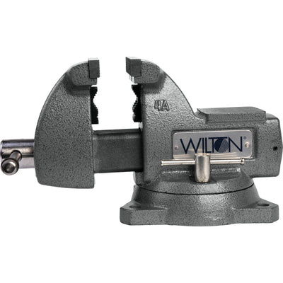 Wilton Tools 4" Wide Jaw 4 1/2" Opening Steel Base Mechanics Vise (Open Box)