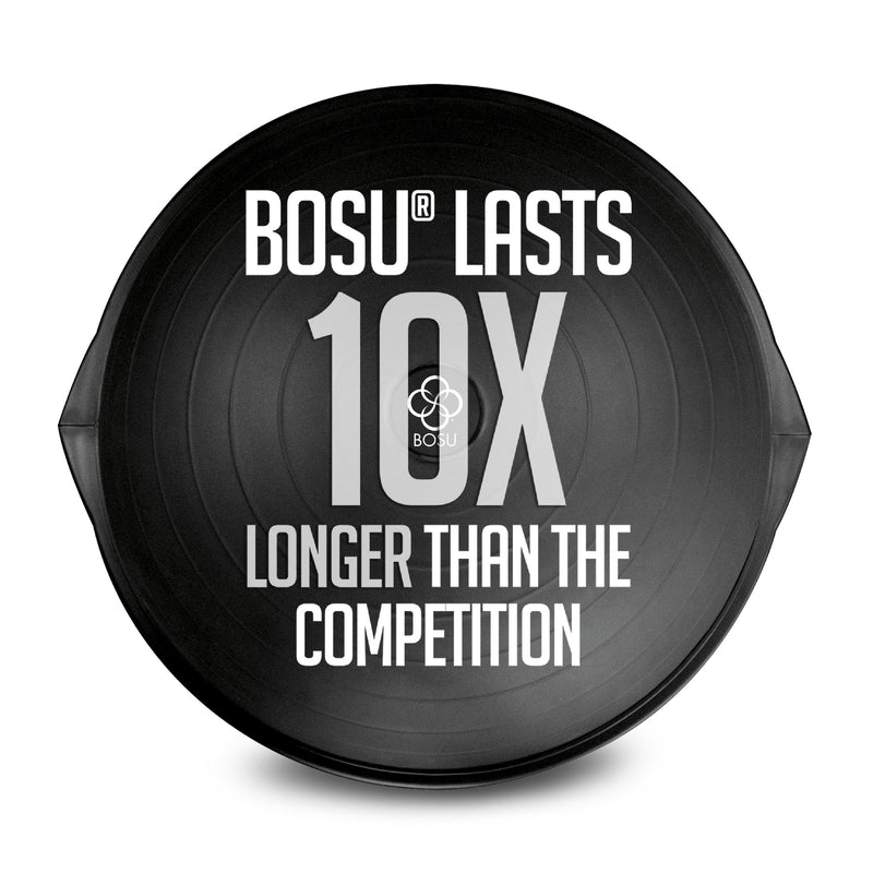 BOSU 26 Inch Yoga Sports Pro Balance Ball Exercise Equipment, Black (For Parts)