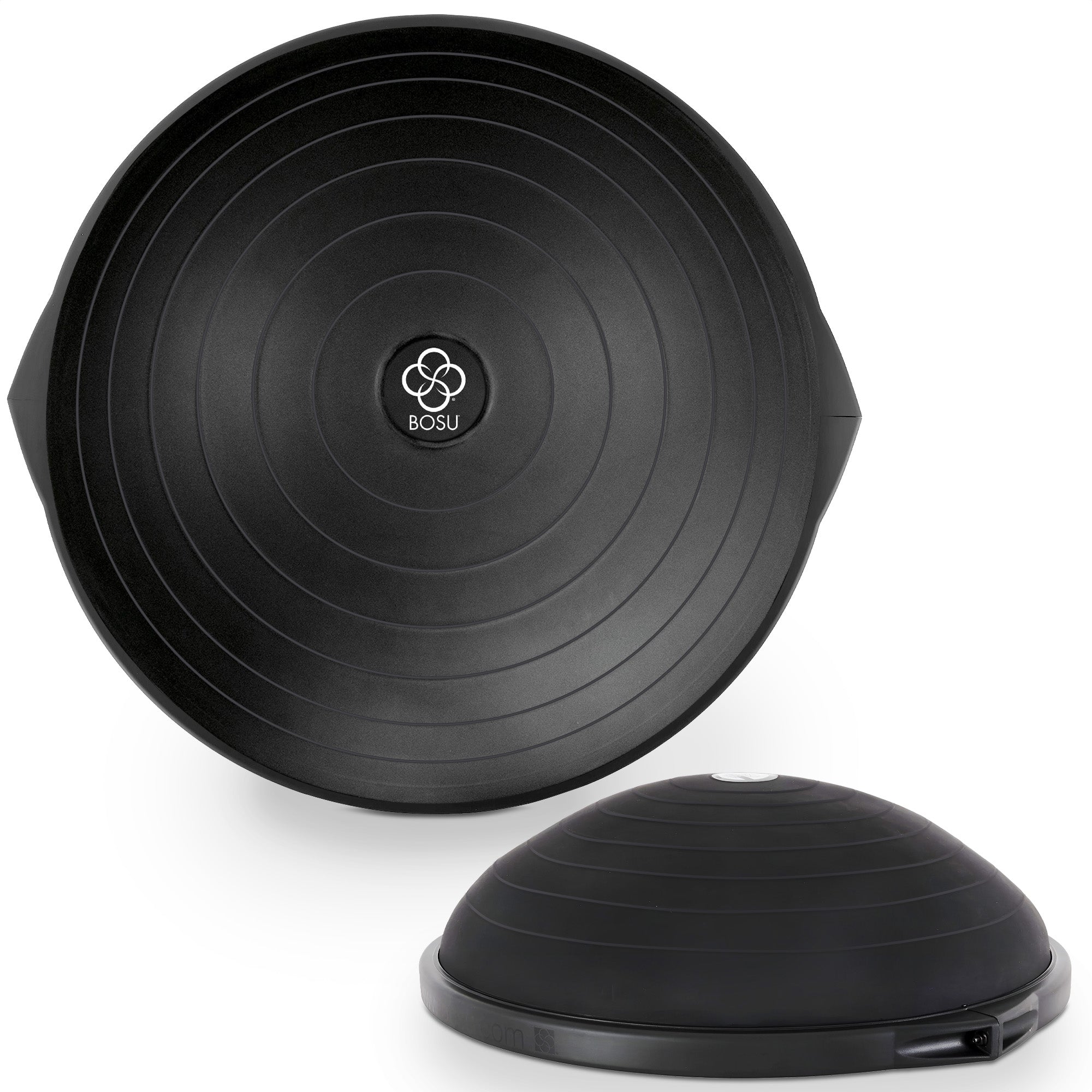 BOSU 26 Inch Yoga Pro Balance Trainer Ball Exercise Equipment, Black (Used)