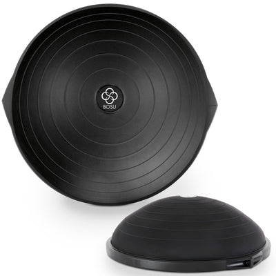 BOSU 26 Inch Yoga Pro Balance Trainer Ball Exercise Equipment, Black (Used) - VMInnovations