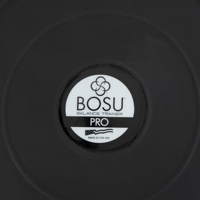 BOSU 26 Inch Yoga Pro Balance Trainer Ball Exercise Equipment, Black (Used)