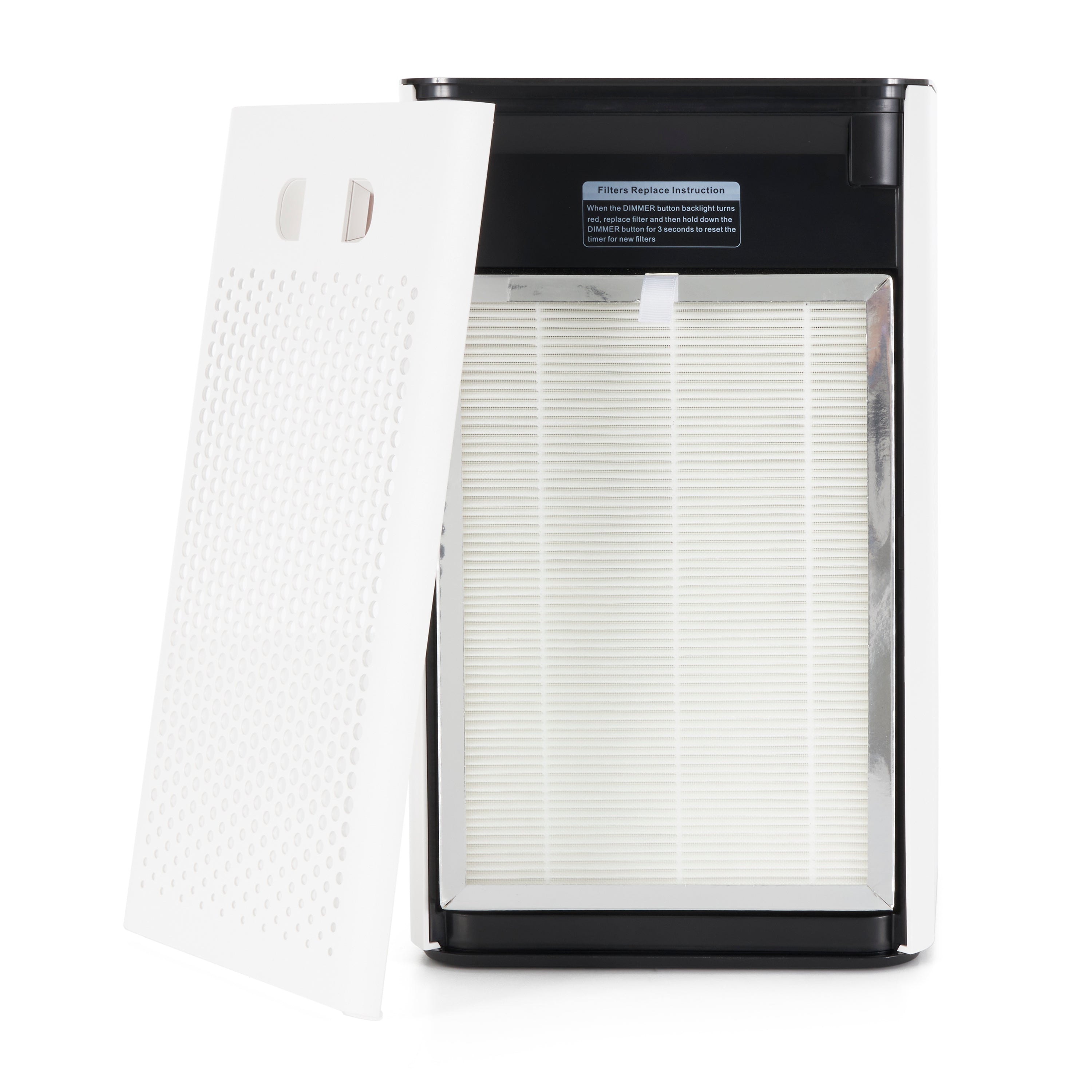 Medify Air Table Top Air Purifier, White and HEPA Replacement Filters (2 Pack) - VMInnovations