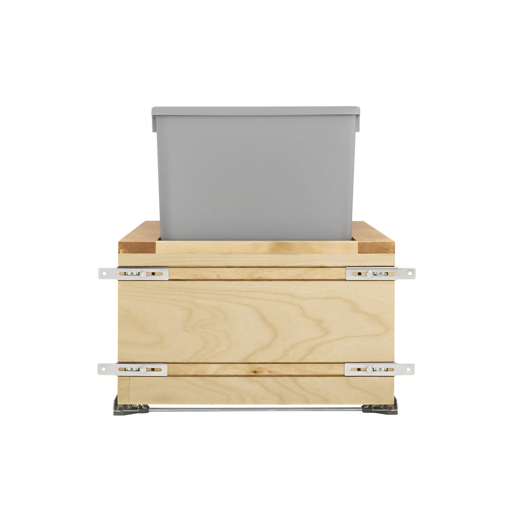 Rev-A-Shelf Pullout Trash Can for Kitchen Cabinet w/ Soft-close, 4VL-2132DM-2 - VMInnovations