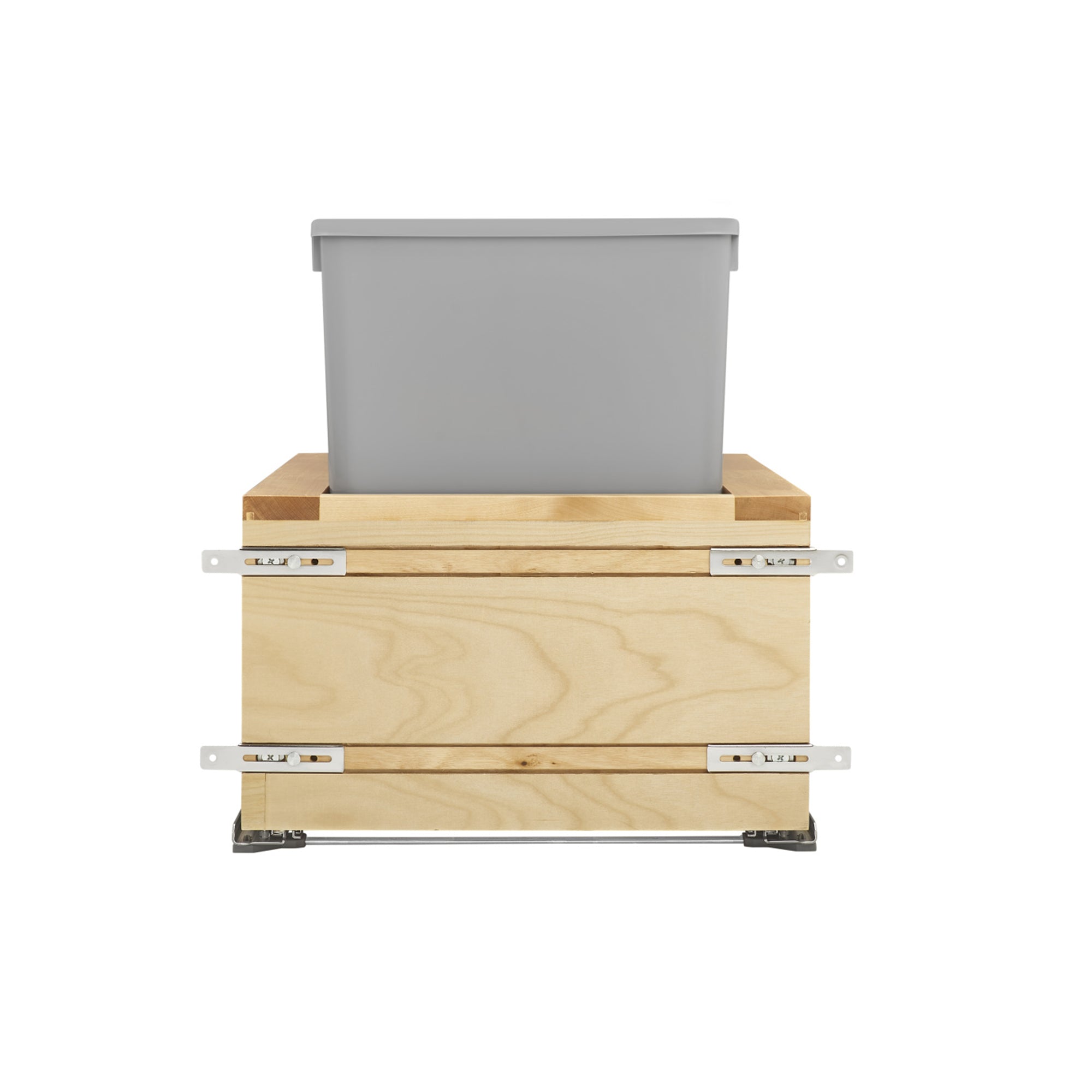 Rev-A-Shelf Pullout Trash Can for Kitchen Cabinet w/ Soft-close, 4VL-2132DM-2 - VMInnovations