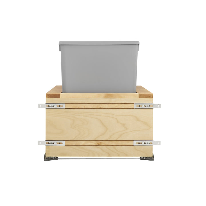 Rev-A-Shelf Pullout Trash Can for Kitchen Cabinet w/ Soft-close, 4VL-2132DM-2 - VMInnovations