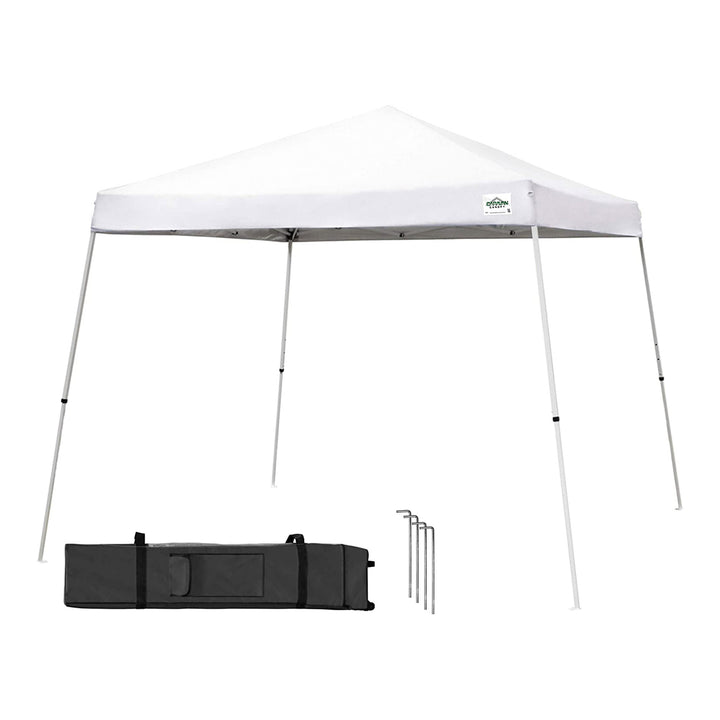 Caravan Canopy V Series 12 by 12 Foot Shade Instant Canopy Kit, White (Open Box) - VMInnovations
