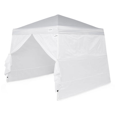 Caravan Canopy V Series Slant Leg Sidewalls w/Instant Tent Kit & 4 Weight Plates