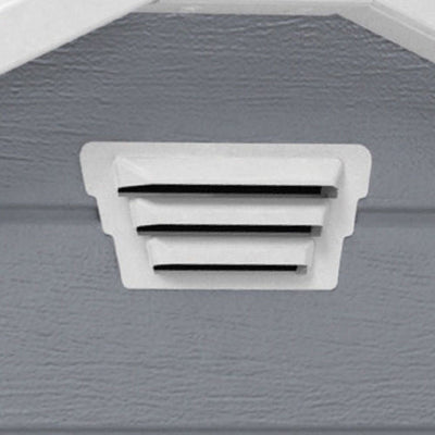 Keter 213413 Manor 6 X 8 DD All Weather Resistant Storage Shed, Grey (Used) - VMInnovations