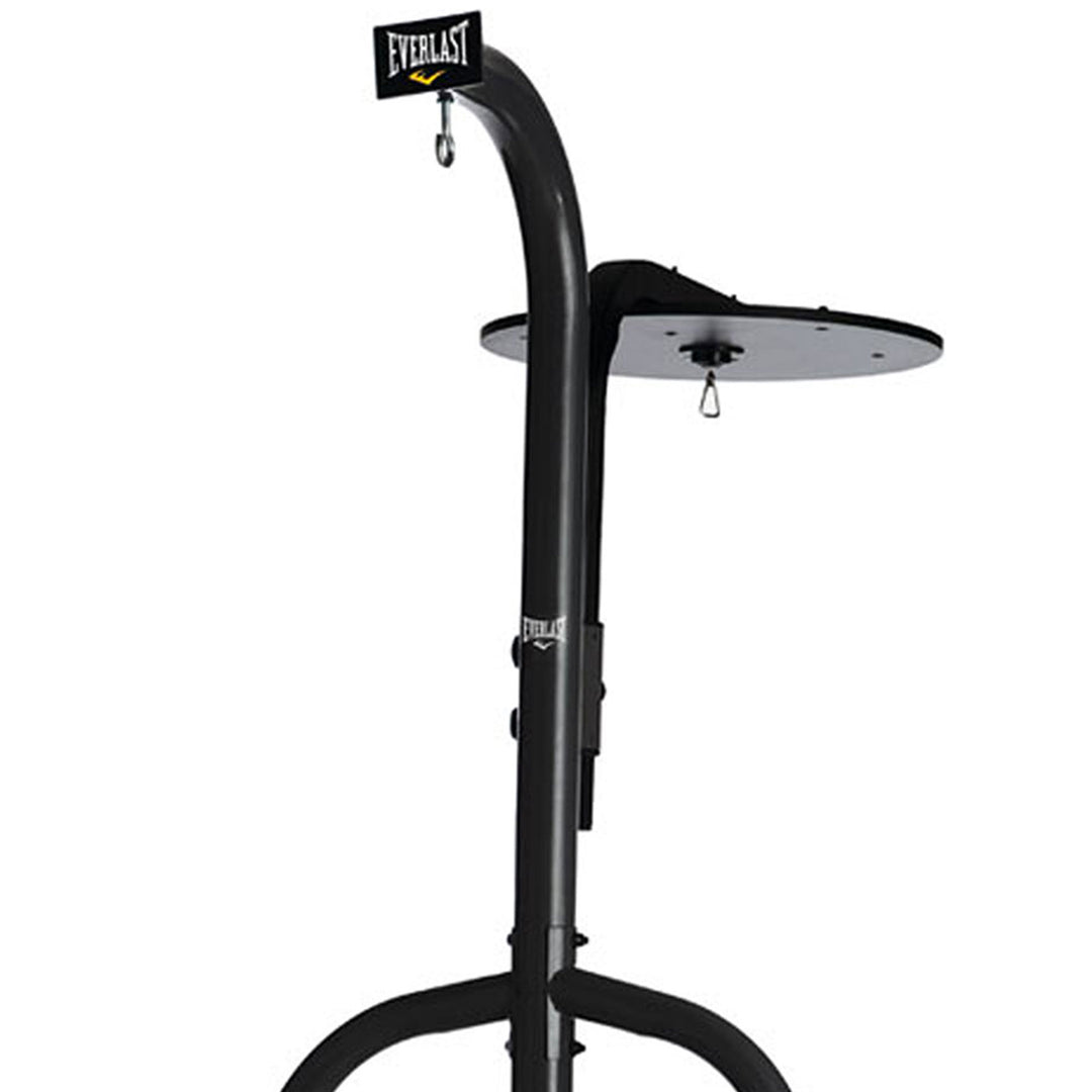 Everlast 2 Station Dual  Powder Coated Steel Heavy and Speed Bag Stand (Used)