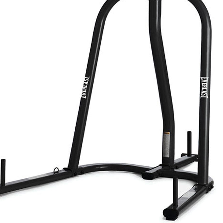 Everlast 2 Station Dual  Powder Coated Steel Heavy and Speed Bag Stand (Used)