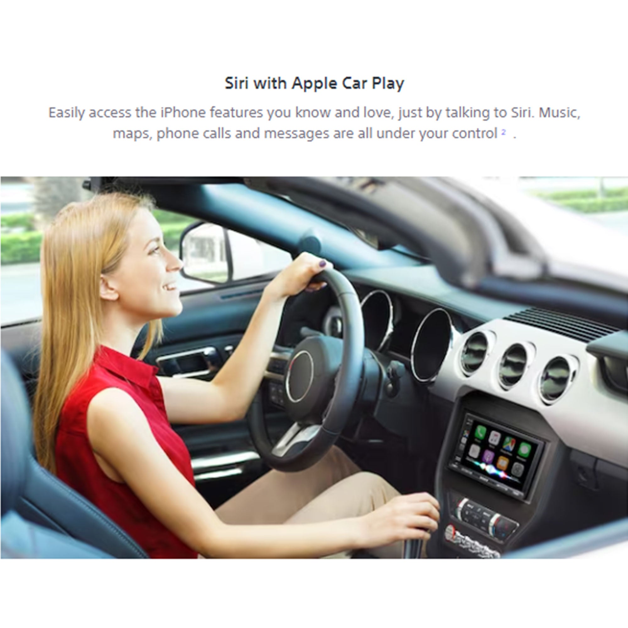 Sony XAVAX5500 6.95 Inch Double DIN Bluetooth Media Receiver with Weblink Cast
