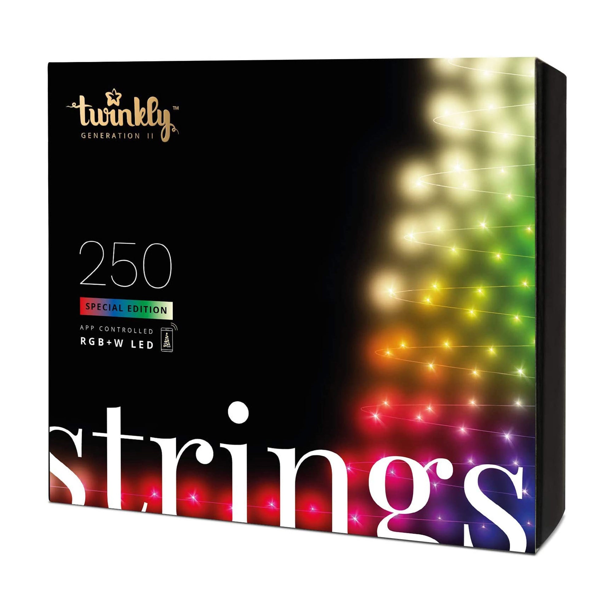 National Tree Company Dunhill Fir 4.5 Foot Christmas Tree & Color String Lights
