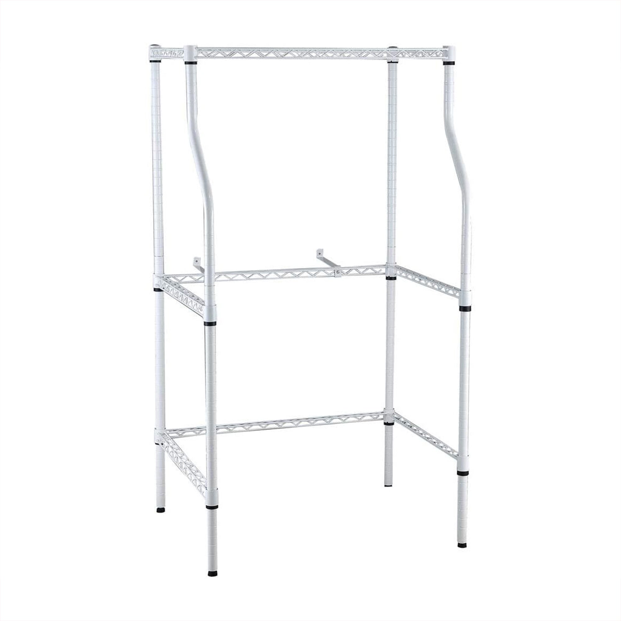 Magic Chef Clothing Drying Rack Stand for Laundry, Powder Coated Metal, White - VMInnovations