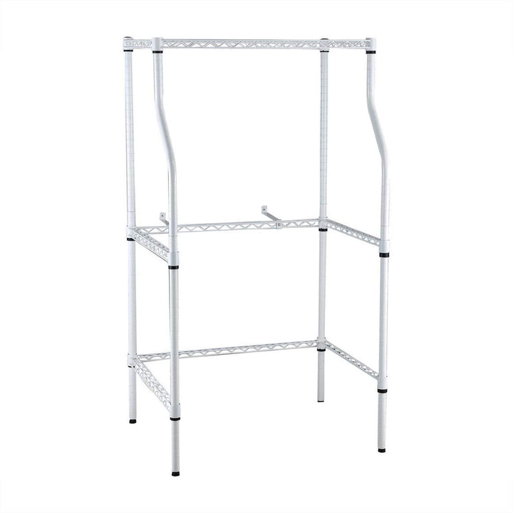 Magic Chef Clothing Drying Rack Stand for Laundry, Powder Coated Metal, White