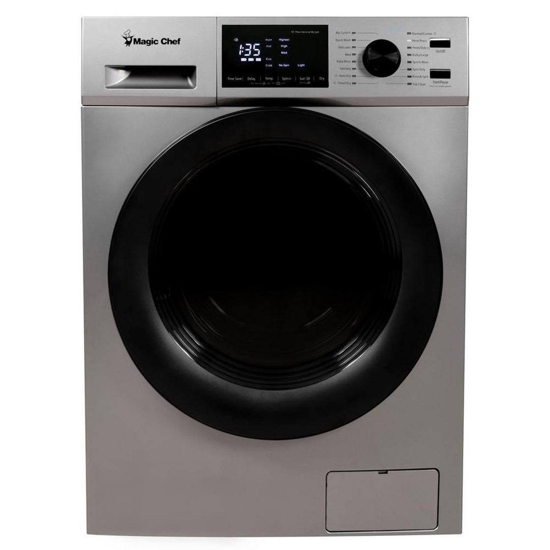 Magic Chef 2.7 Cu Ft Front Load Washer Dryer Combo Clothes Dryer Washing Machine - VMInnovations
