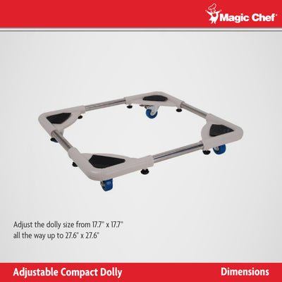 Magic Chef Adjustable Compact Washer Washing Machine Dolly Accessory (Open Box) - VMInnovations