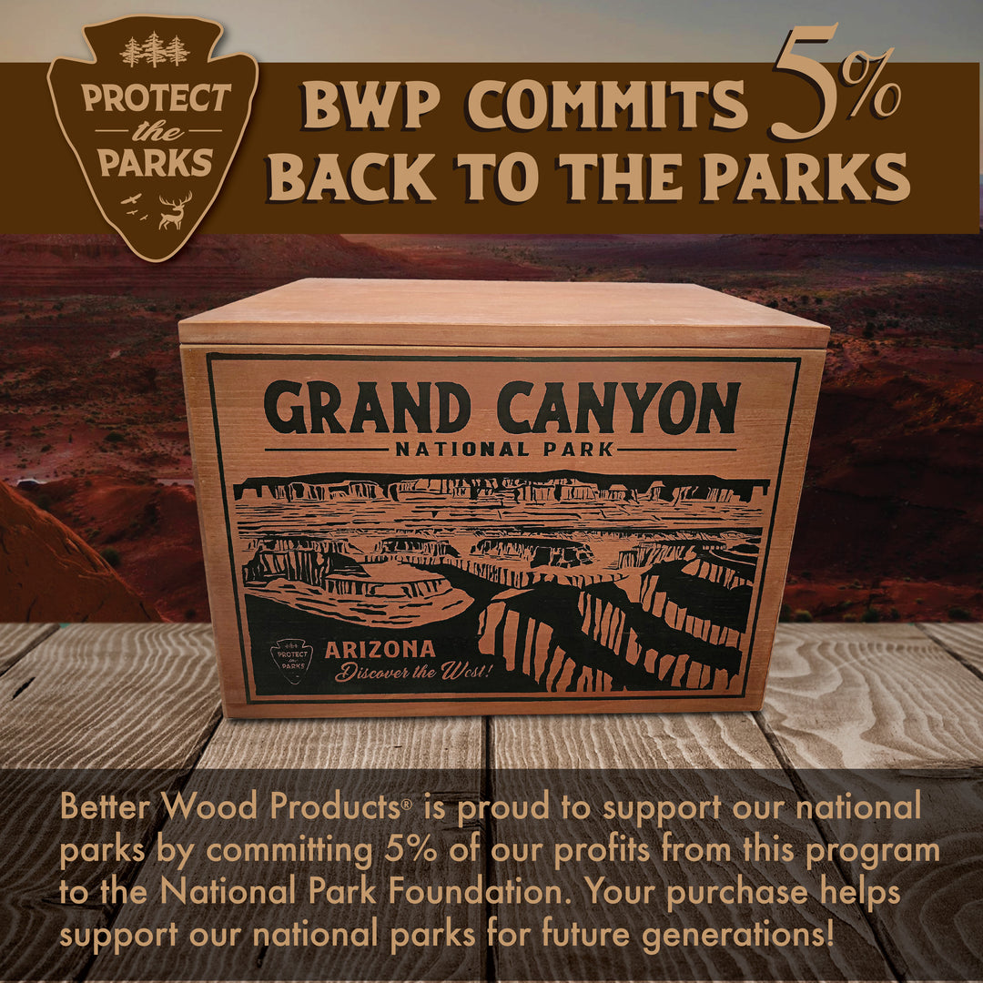 Better Wood Products Protect the Parks Fatwood Firestarter Sticks, Grand Canyon