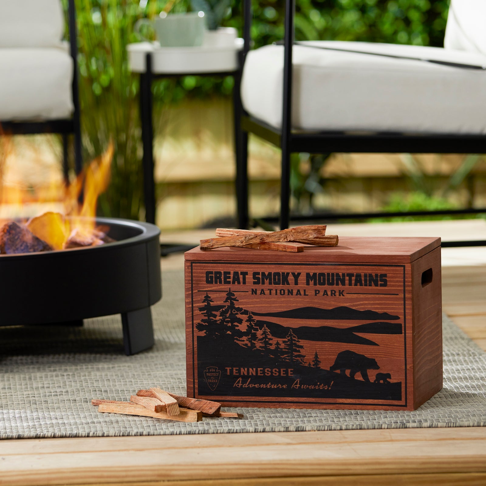 Better Wood Products Protect the Park Fatwood Firestarter, Mountains (Open Box) - VMInnovations