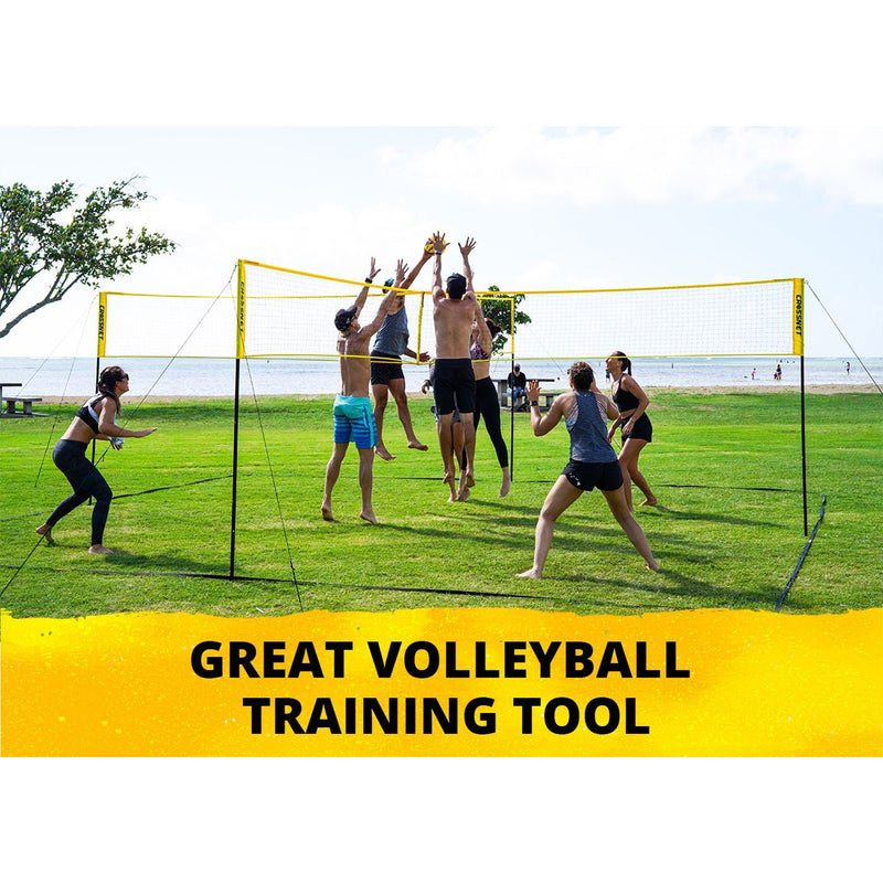Doubles Net for Team Volleyball & Four Square Indoor Outdoor (Open Box)