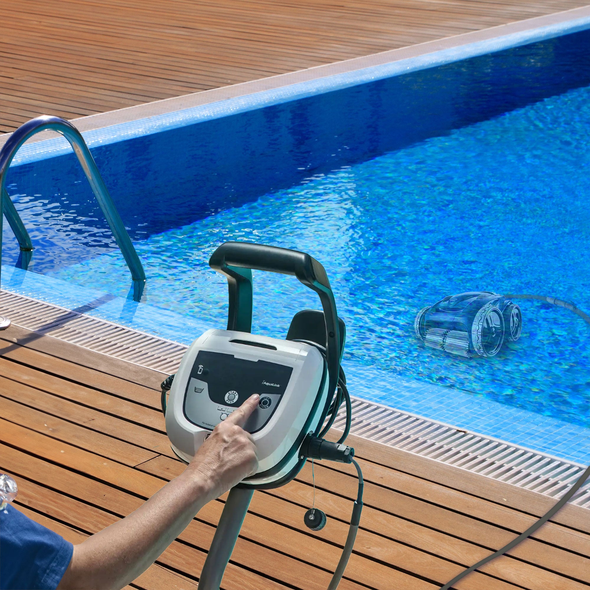 Polaris 9650IQ 4WD Robotic In-Ground Pool Vacuum Cleaner w/ Remote (Open Box)