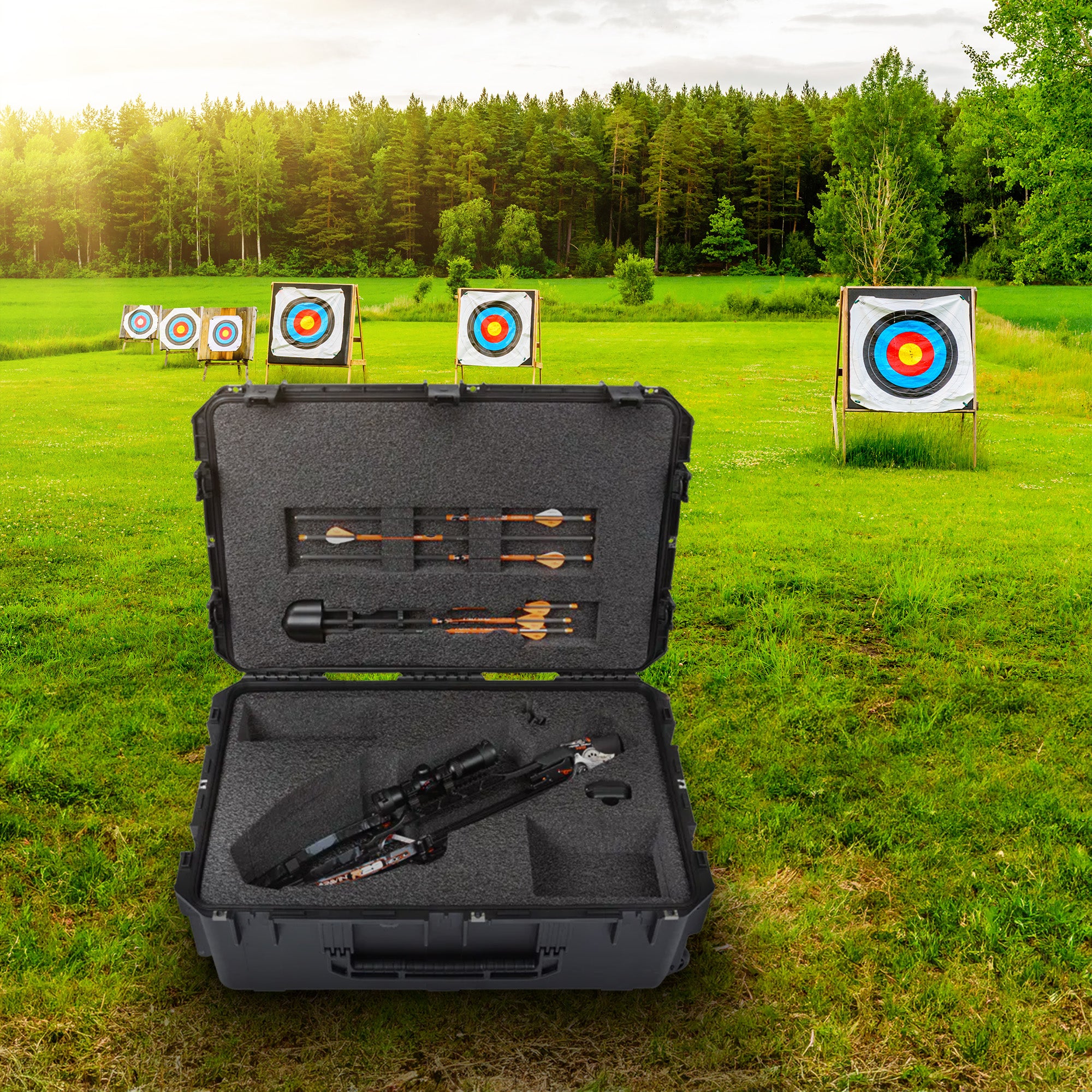 SKB iSeries Ravin R26 and R29 Heavy Duty Military Grade Crossbow Case, Black - VMInnovations