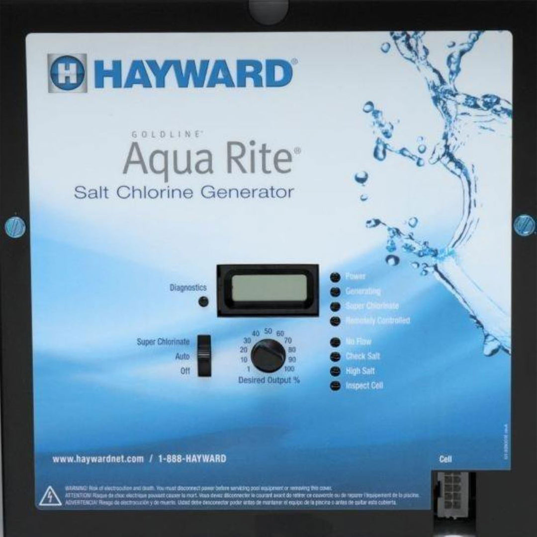 Hayward AquaRite Salt Chlorinator with TurboCell for 40K Gallon In Ground Pools - VMInnovations