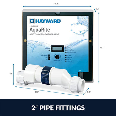 Hayward Salt Chlorinator with TurboCell for 40K Gallon In Ground Pools (Damaged)